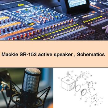 Mackie SR-153 active speaker Schematics