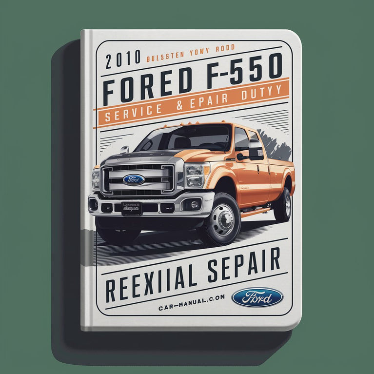 Logiciel de manuel de réparation et d'entretien du Ford F-550 Super Duty 2010