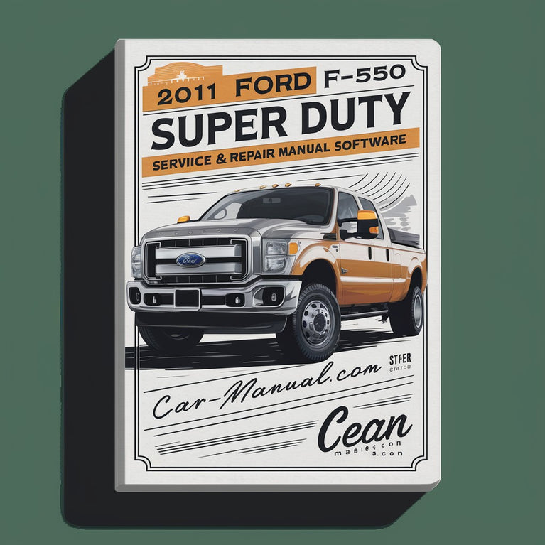 Logiciel de manuel de réparation et d'entretien du Ford F-550 Super Duty 2011