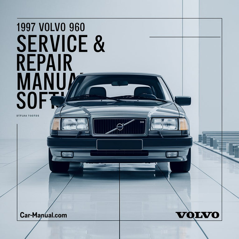 Manual de servicio y reparación del Volvo 960 1997