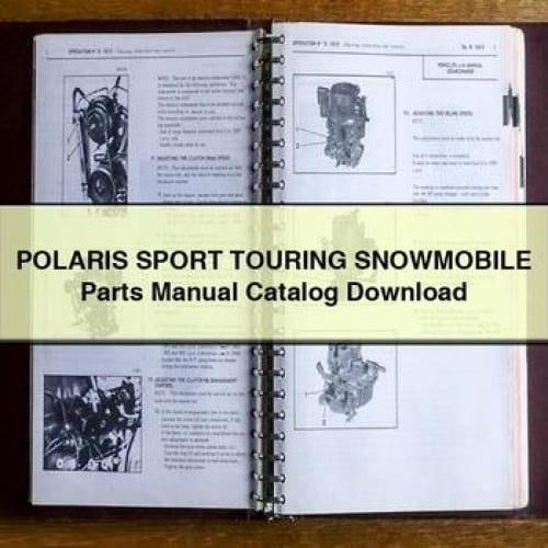 POLARIS SPORT TOURING Snowmobile Parts Manual Catalog Download PDF