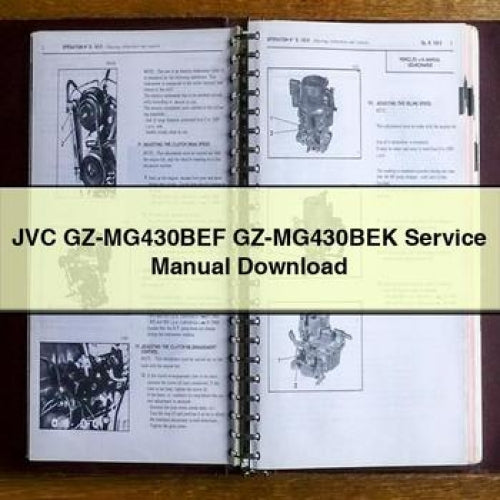 JVC GZ-MG430BEF GZ-MG430BEK Service Manual Download PDF