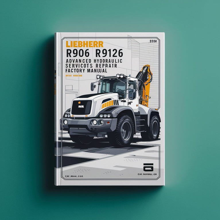 Manual de servicio y reparación de la excavadora hidráulica avanzada Liebherr R906 R916 R926