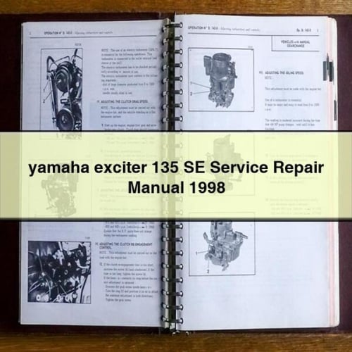 yamaha exciter 135 SE Service Repair Manual 1998 PDF Download