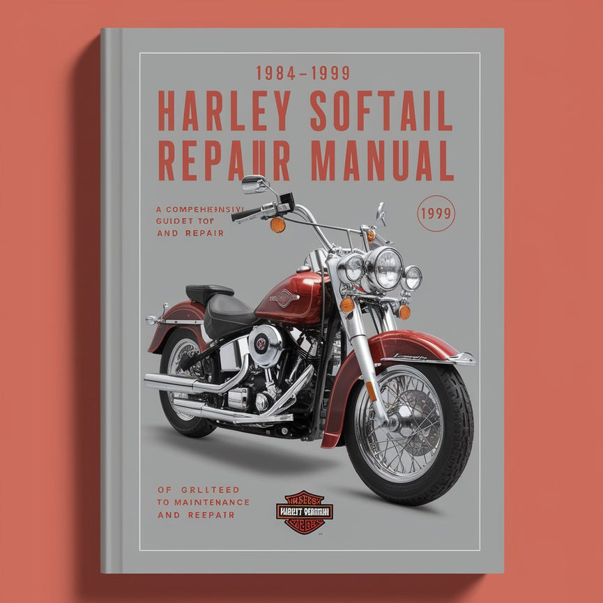 Manual de reparación de Harley Softail 1984-1999