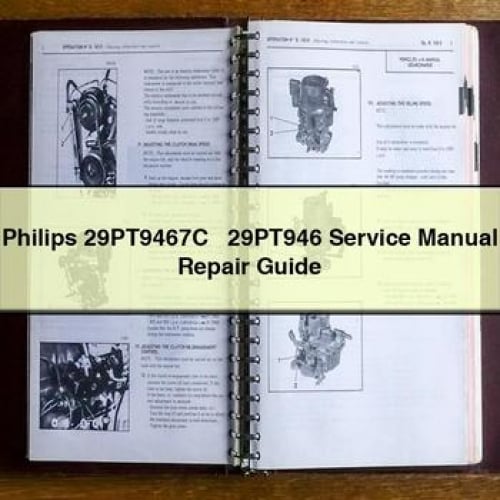 Philips 29PT9467C + 29PT946 Service Manual Repair Guide PDF Download