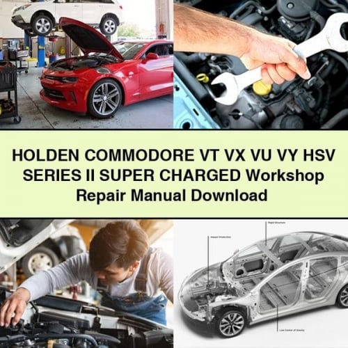 HOLDEN COMMODORE VT VX VU VY HSV Series II Super CHARGED Workshop Repair Manual Download PDF