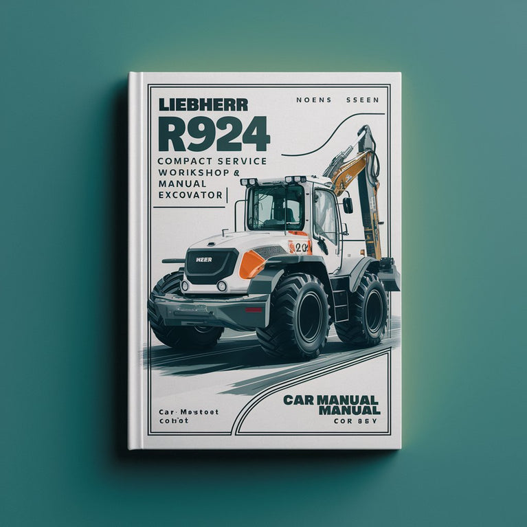 Manual de taller y servicio de la excavadora compacta Liebherr R924