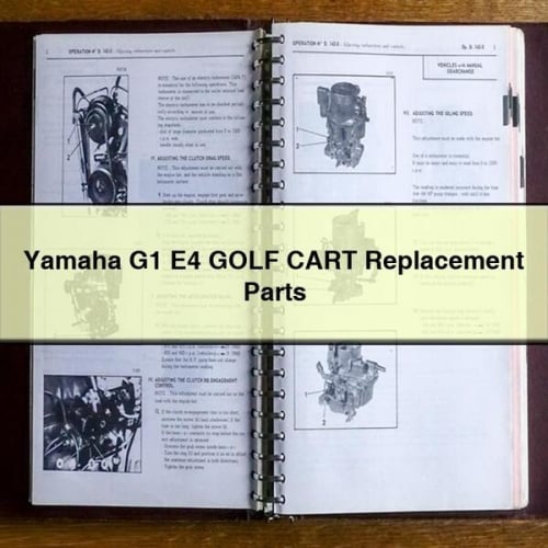 Yamaha G1 E4 GOLF CART Replacement PARTS