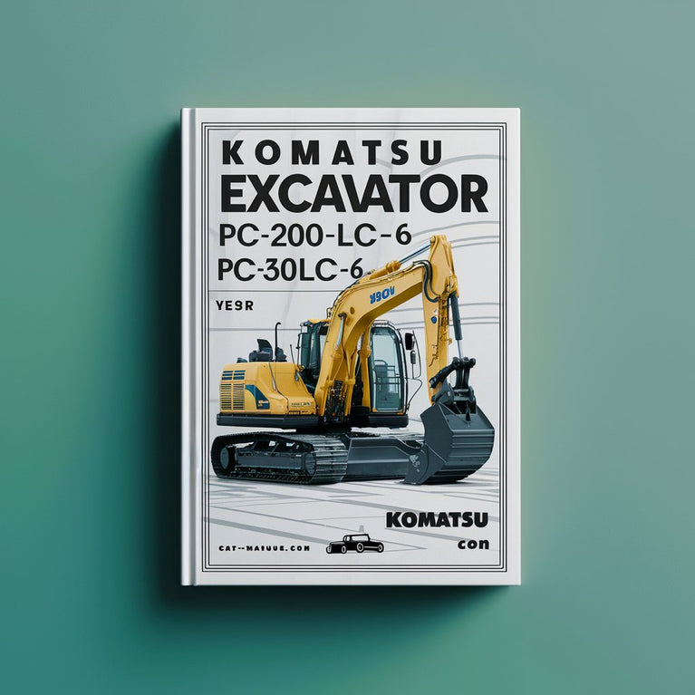 Komatsu Excavator PC200LC-6 PC210LC-6 PC220LC-6 PC250LC-6