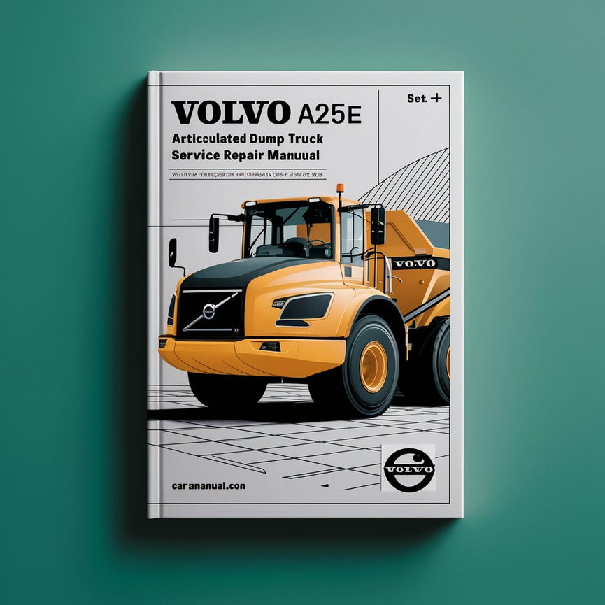 Volvo A25E Articulated Dump Truck Service Repair Manual