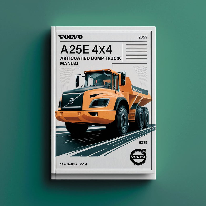 Volvo A25E 4x4 Articulated Dump Truck Service Repair Manual