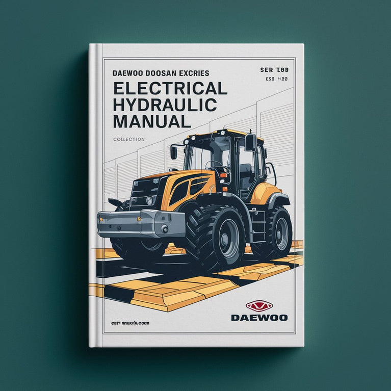 Manual esquemático eléctrico e hidráulico de la excavadora Daewoo Doosan serie DX - COLECCIÓN