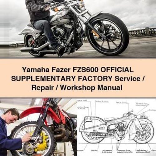 Yamaha Fazer FZS600 OFFICIAL SUPPLEMENTARY Factory Service / Repair / Workshop Manual PDF Download