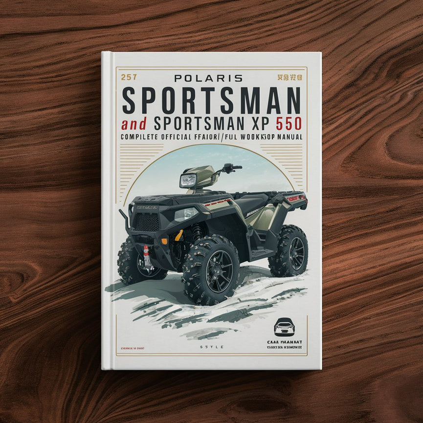 Polaris SPORTSMAN XP 550 and SPORTSMAN XP 550 EPS Complete OFFICIAL Factory Service / Repair / Full Workshop Manual PDF Download