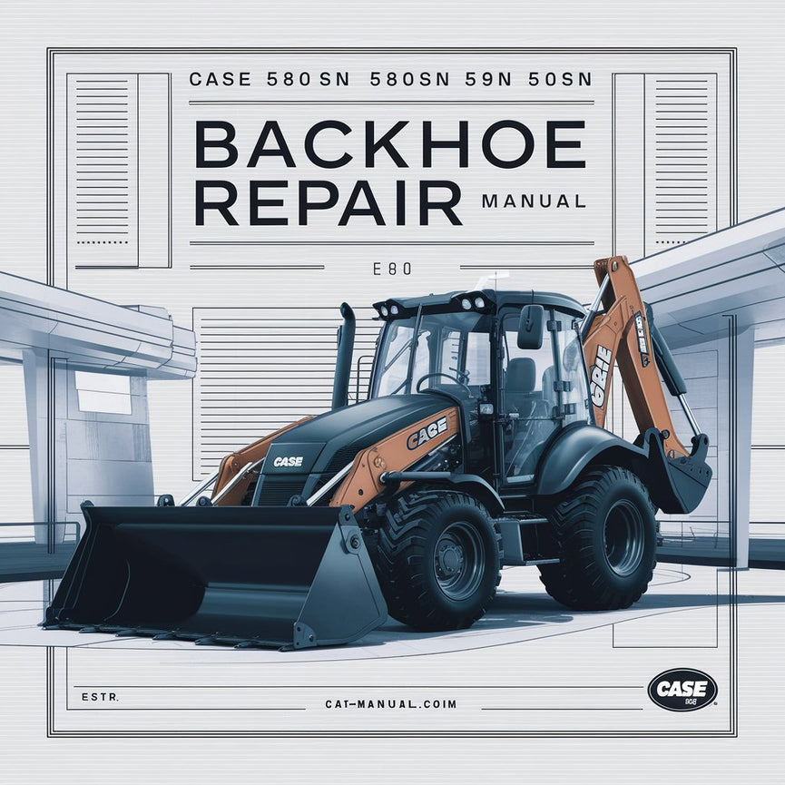 Case 580N 580SN 590SN Backhoe Service Repair Manual PDF Download