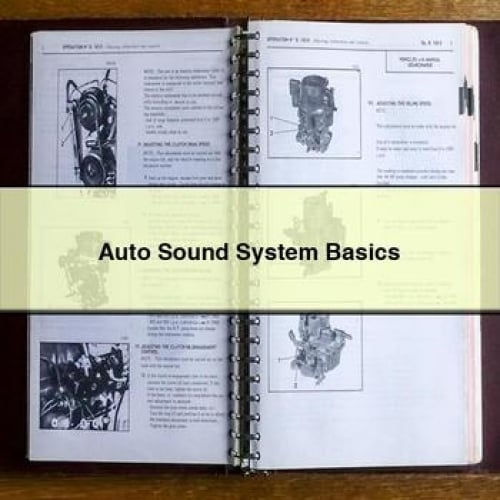 Auto Sound System Basics