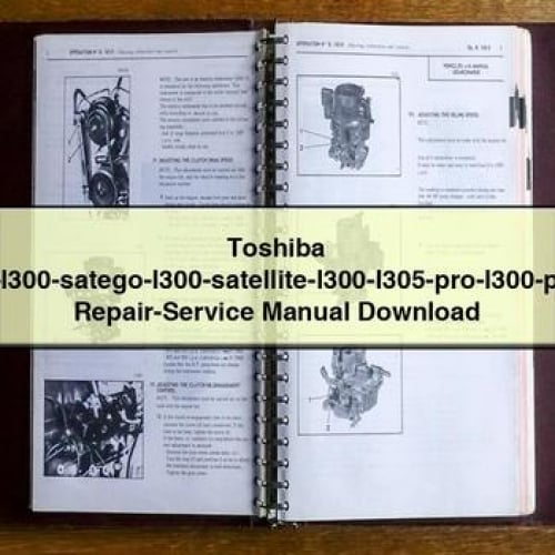 Toshiba equium-l300-satego-l300-satellite-l300-l305-pro-l300-pslb0123 Repair-Service Manual Download PDF