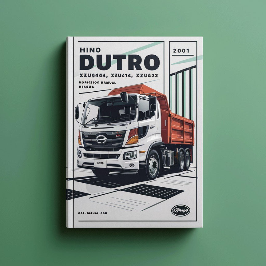 HINO DUTRO XZU404 XZU412 XZU414 XZU422 Workshop Manual PDF Download