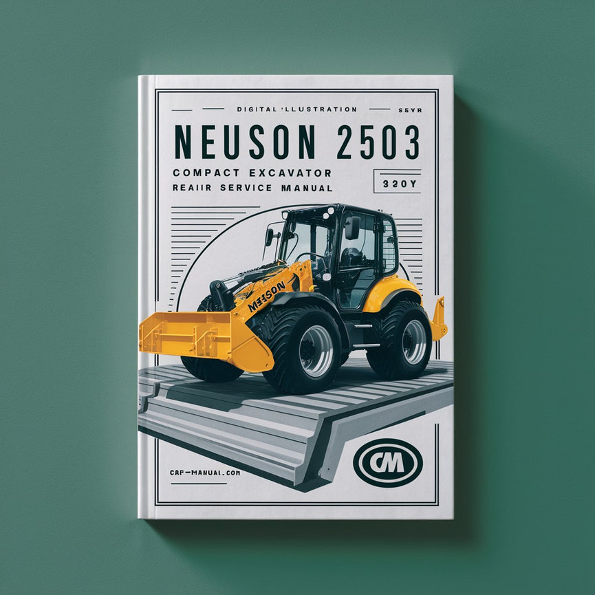 Neuson 2503 Compact Excavator Repair Service Manual