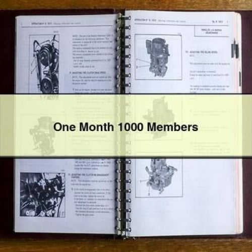 One Month 1000 Members