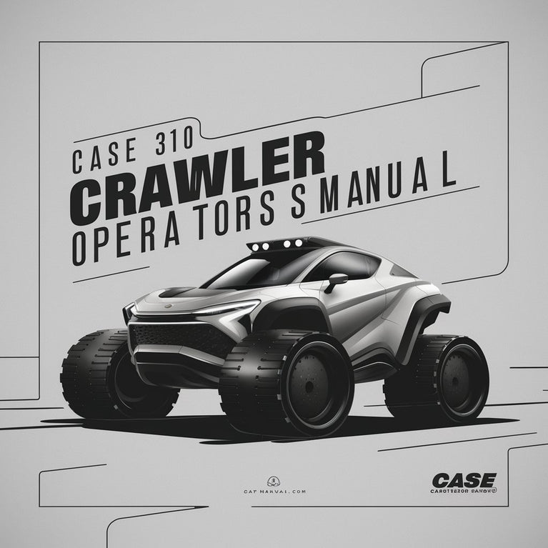 CASE 310 Crawler Operators Manual