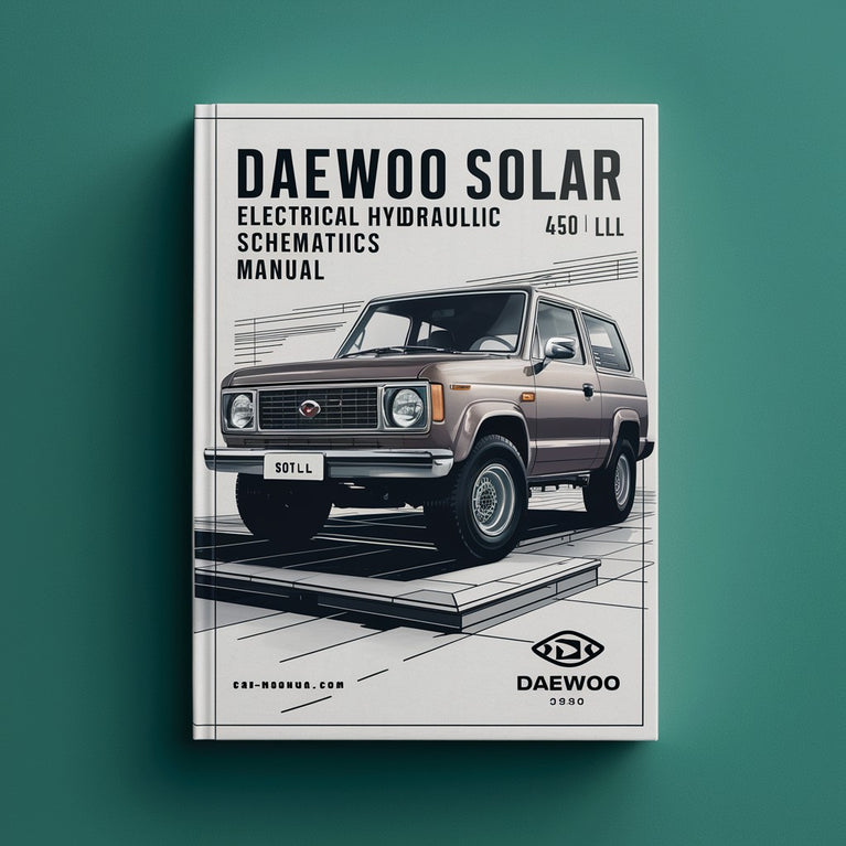 DAEWOO SOLAR 450-lll Electrical HYDRAULIC SCHEMATICS Manual PDF Download