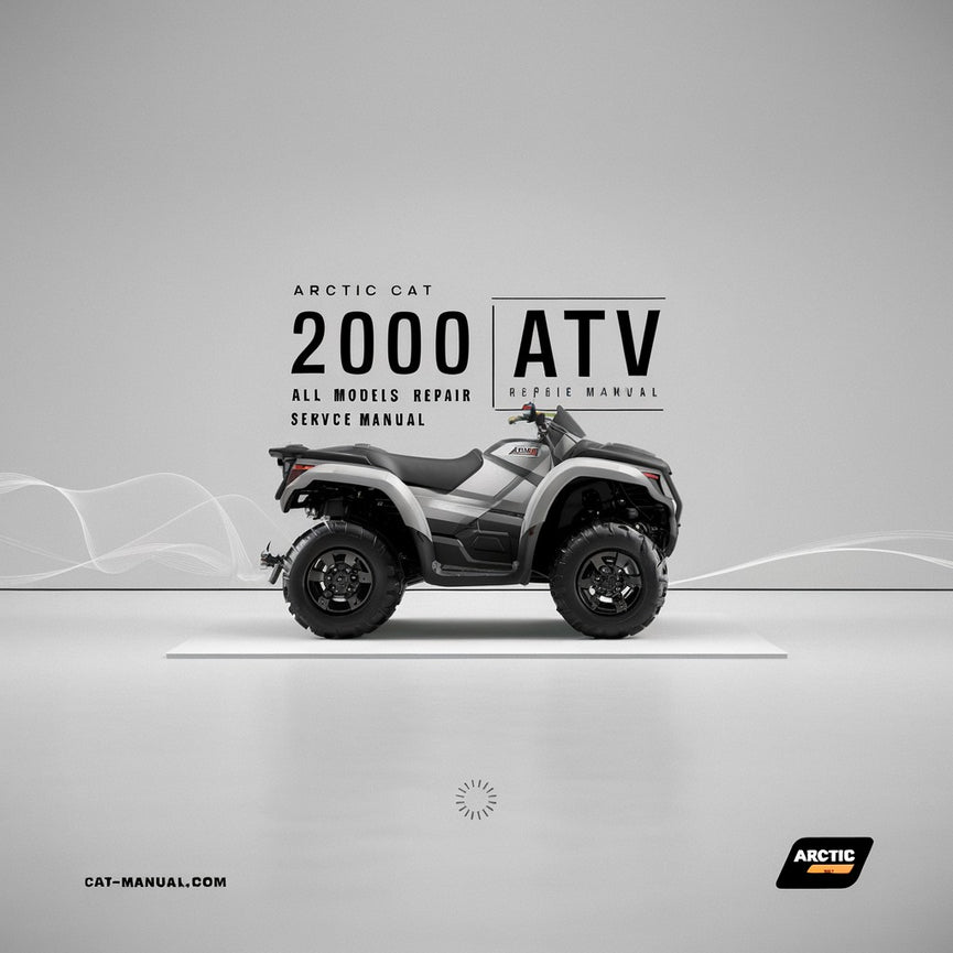 Arctic Cat 2000 ATV All models Repair Service Manual