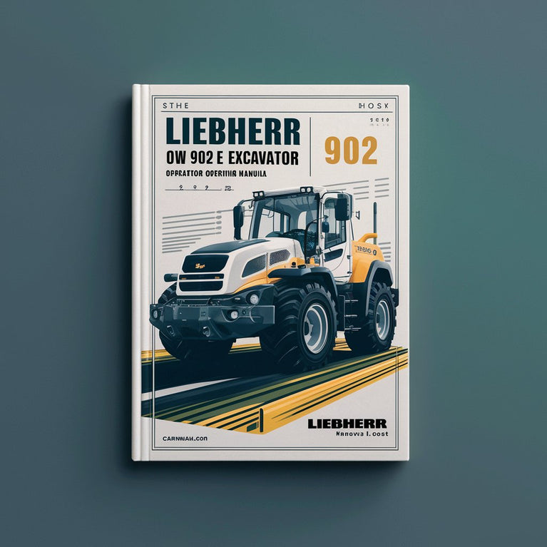 Manual de instrucciones del operador de excavadora LIEBHERR OW 902 E