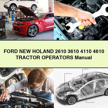 Manuel d'utilisation du tracteur Ford New Holand 2610 3610 4110 4610