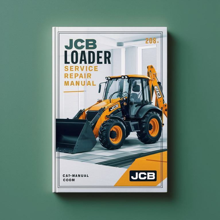 JCB Loader Backhoe Service Repair Manual