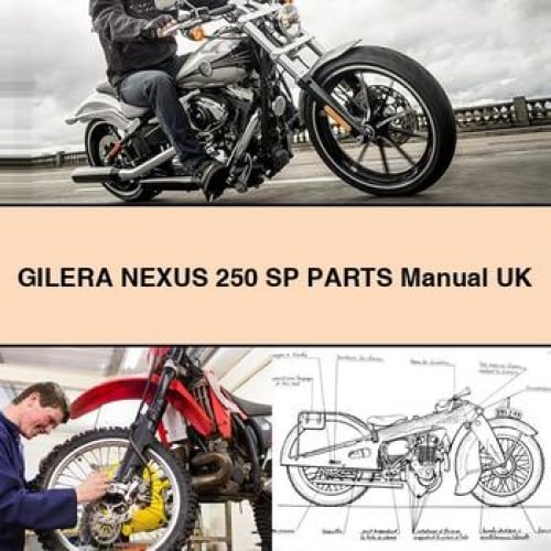 GILERA NEXUS 250 SP Parts Manual UK PDF Download