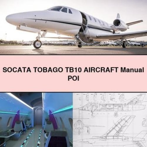 SOCATA TOBAGO TB10 AIRCRAFT Manual POI PDF Download