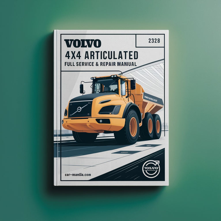 Volvo A25E 4x4 Articulated Dump Truck Full Service & Repair Manual