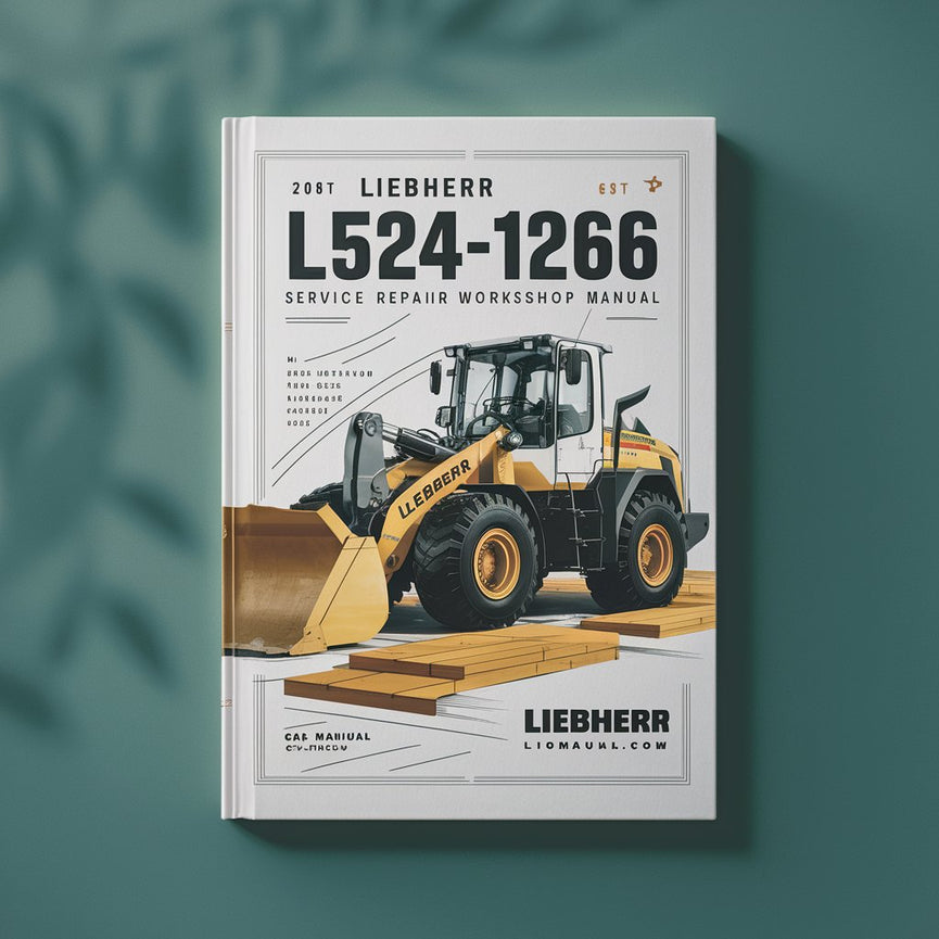 Liebherr L524-1266 Wheel loader Service Repair Workshop Manual