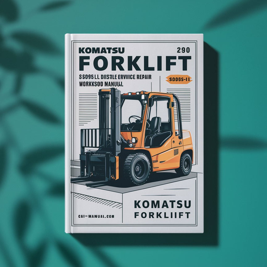 Komatsu Forklift 6D95L S6D95L-1 Diesel Engine Service Repair Workshop Manual