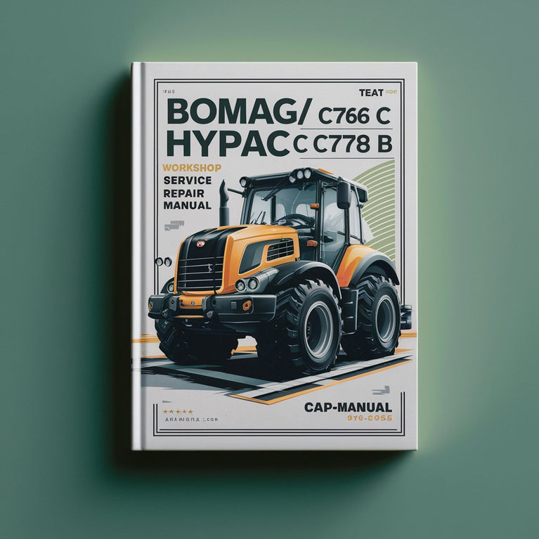 Manuel de réparation et d'entretien d'atelier Bomag / Hypac C766 C C778 B