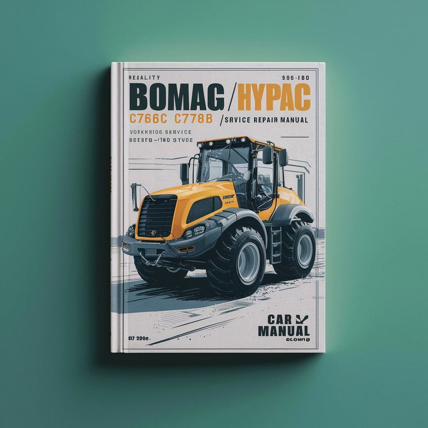 Manual de servicio y reparación del taller Bomag / Hypac C766C C778B