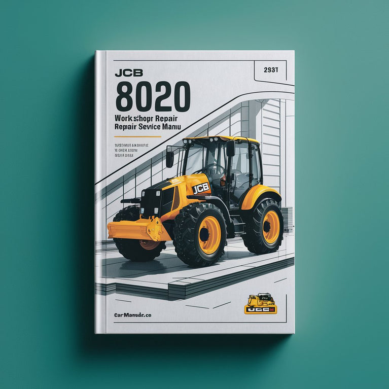 Manual de servicio y reparación del taller de excavadoras JCB 8020