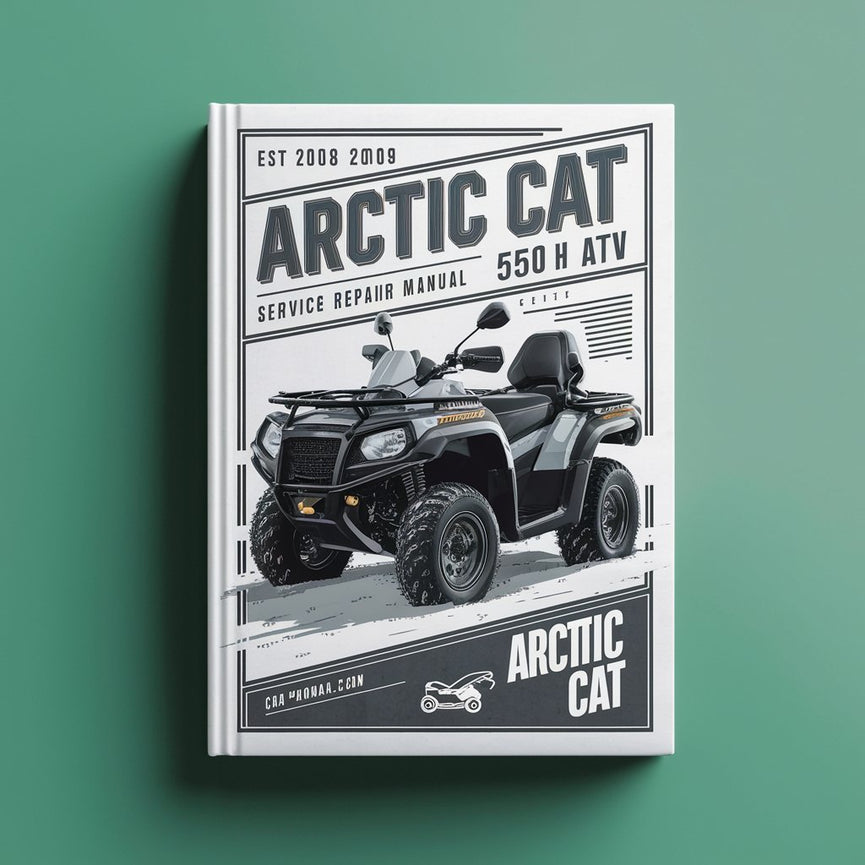 Manual de servicio y reparación del ATV Arctic Cat 550 H1 2008-2009