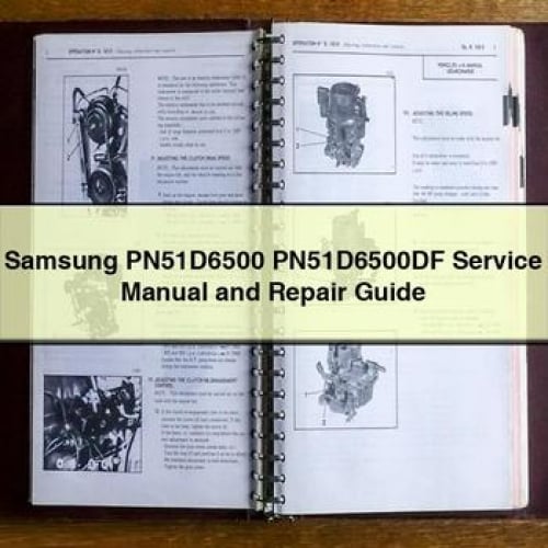 Samsung PN51D6500 PN51D6500DF Service Manual and Repair Guide PDF Download