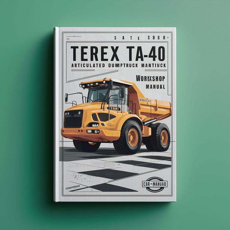 TEREX TA40 OCDB ARTICULATED DUMPTruck Workshop Manual