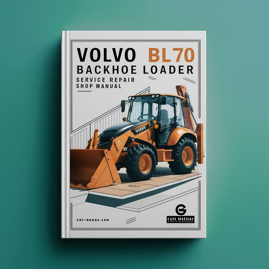 Manual de taller y reparación de retroexcavadoras Volvo BL70