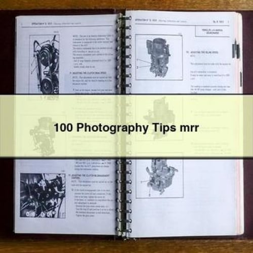 100 Photography Tips mrr