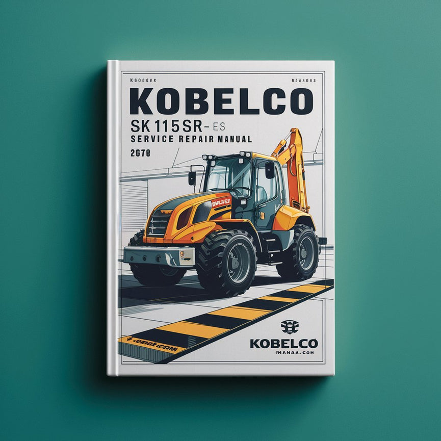 Manuel de réparation et d'entretien de l'excavatrice Kobelco SK115SR-1ES