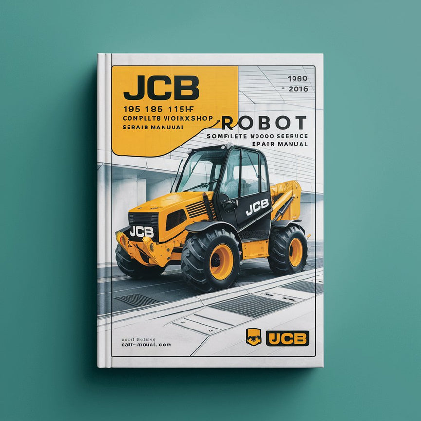 Manual completo de reparación y servicio del taller del robot JCB 185 185HF 1105 1105HF 1996 1997 1998 1999 2000 2001 2002 2003 2004 2005