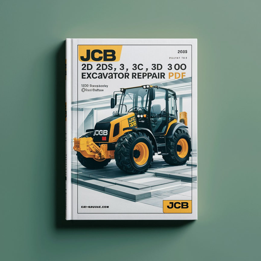 Réparation de chargeuse-pelleteuse JCB 2D 2DS 3 3C 3CS 3D 700