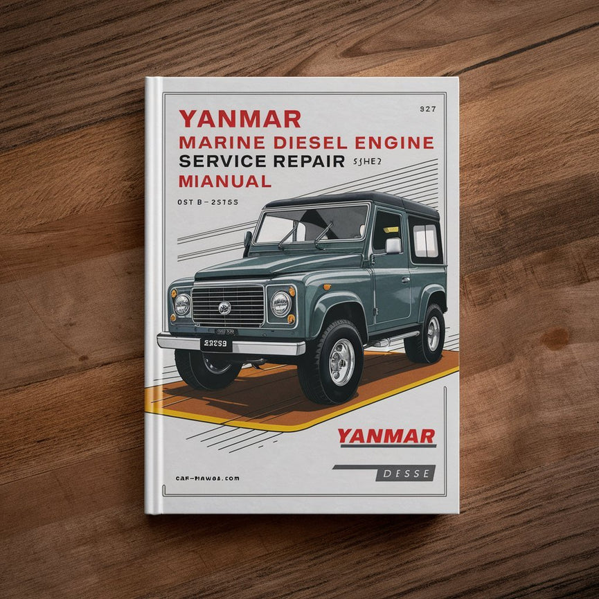 Yanmar Marine Diesel Engine 3JH3(B)(C)E Service Repair Shop Manual