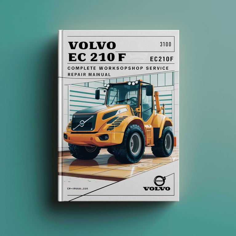 Manuel de réparation et d'entretien complet de l'excavatrice Volvo EC 210 F EC210F