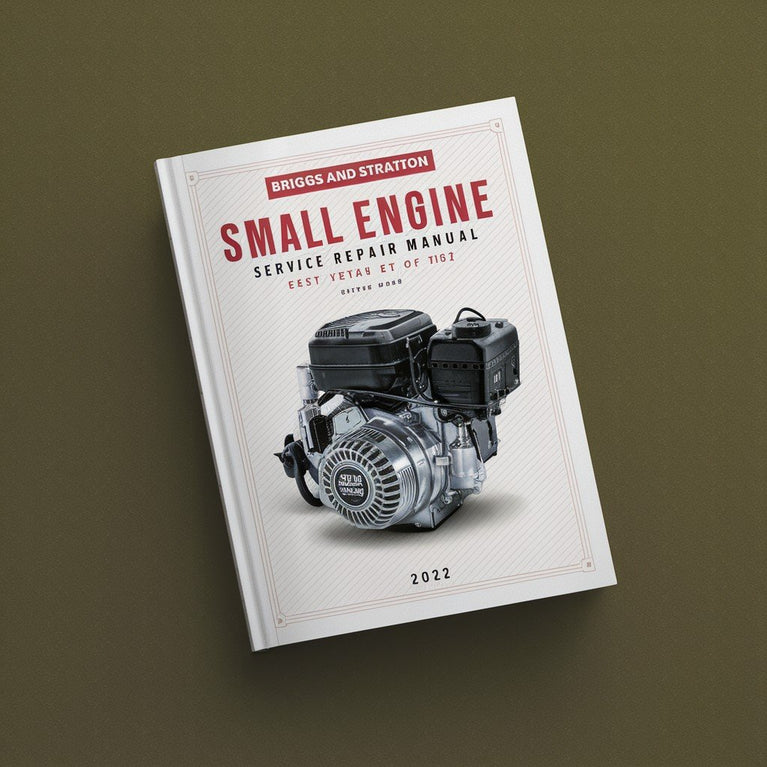 Briggs and Stratton Small Engine Service Manual Set of 18 PDF Download